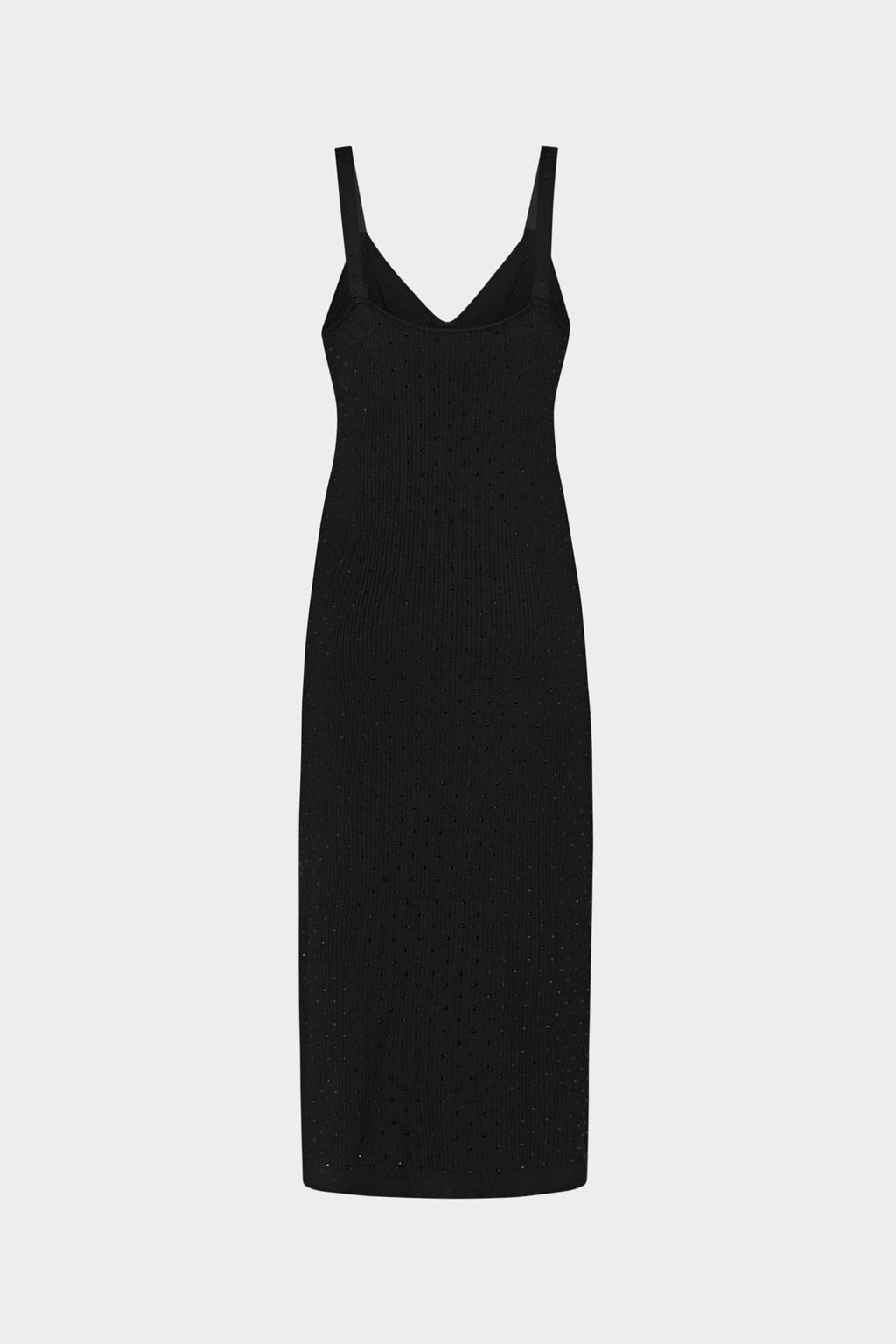 Rhinestone Knit Cami Midi Dress