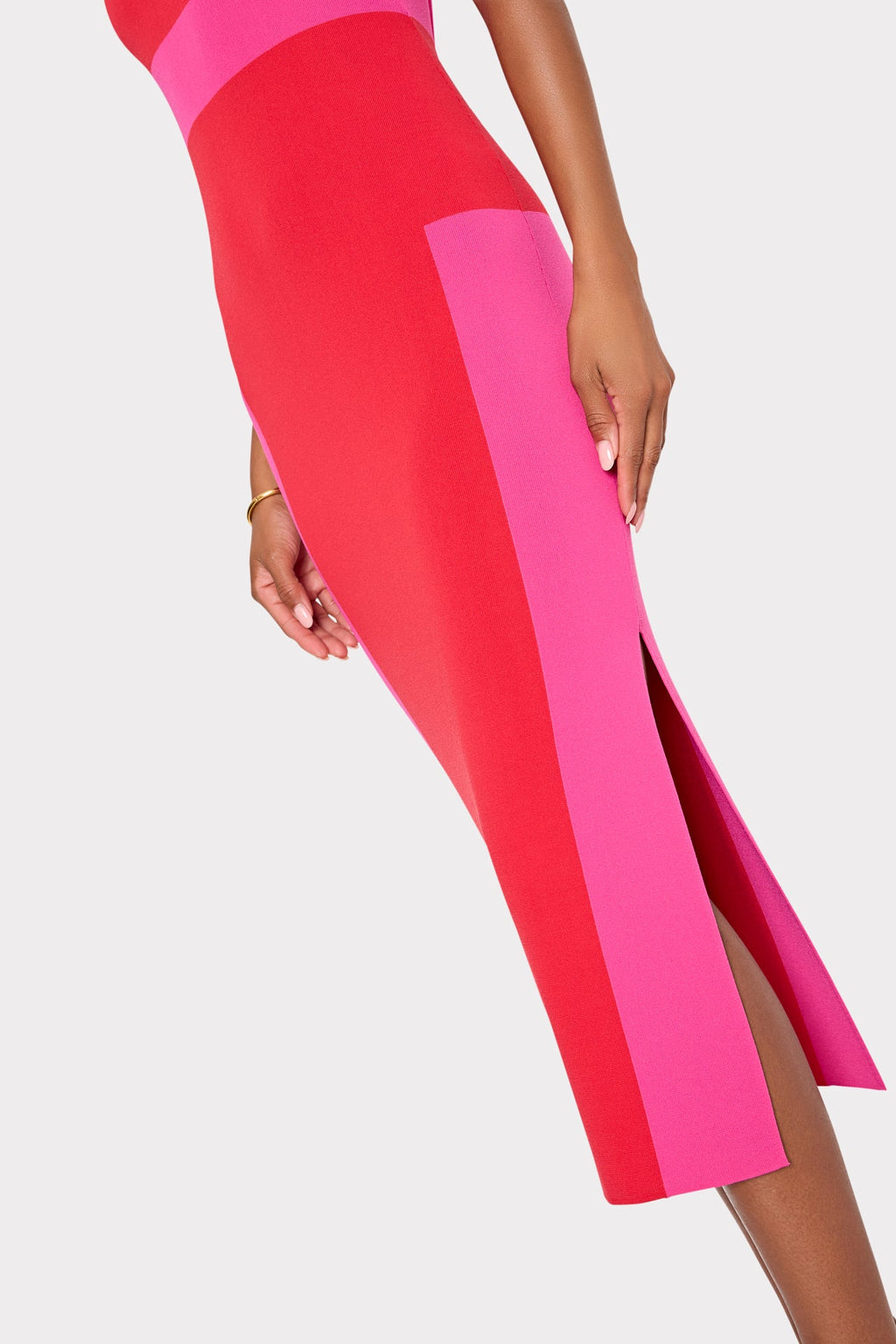 Shohona Colorblock Knit Dress