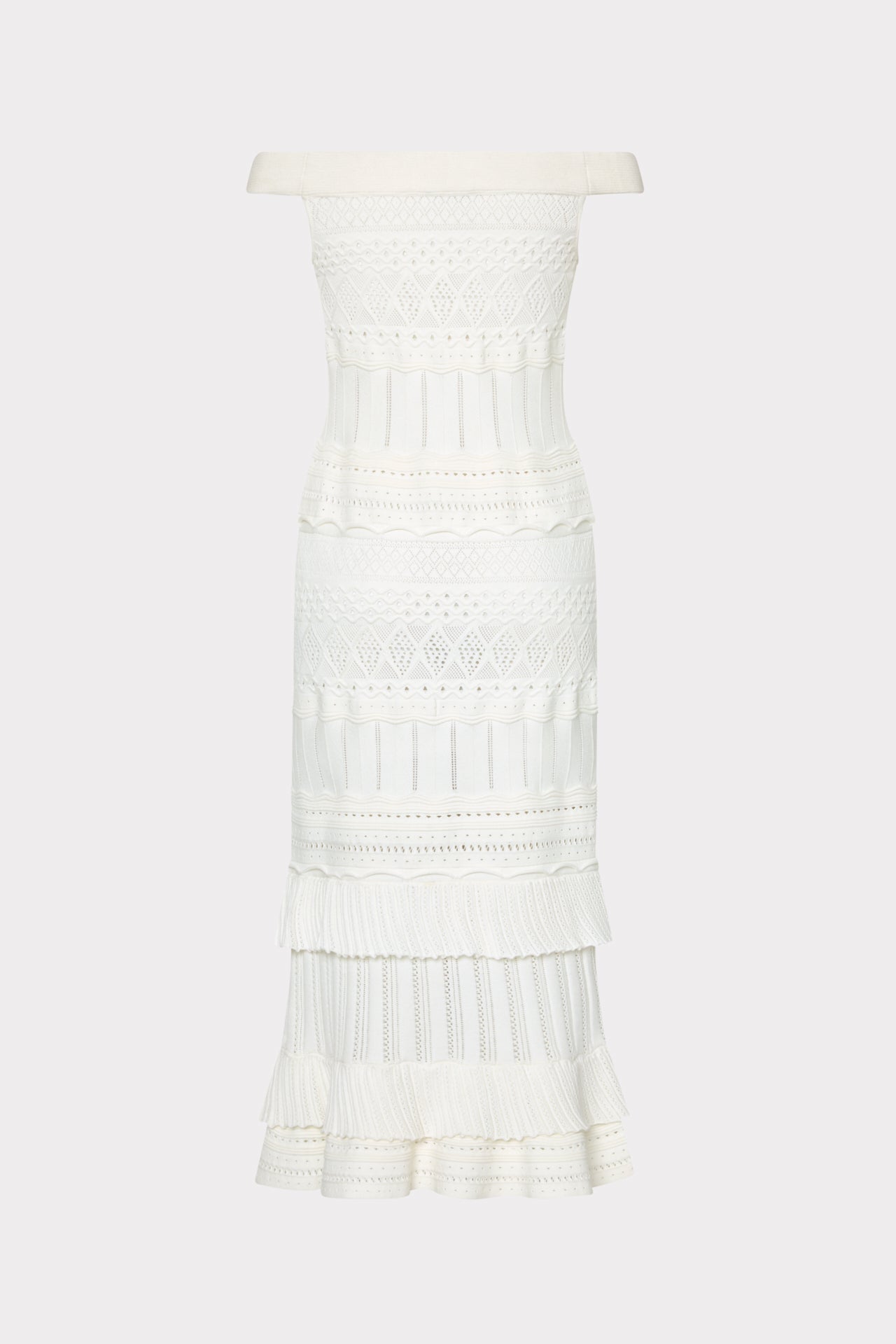 Maven Ruffle Midi Dress