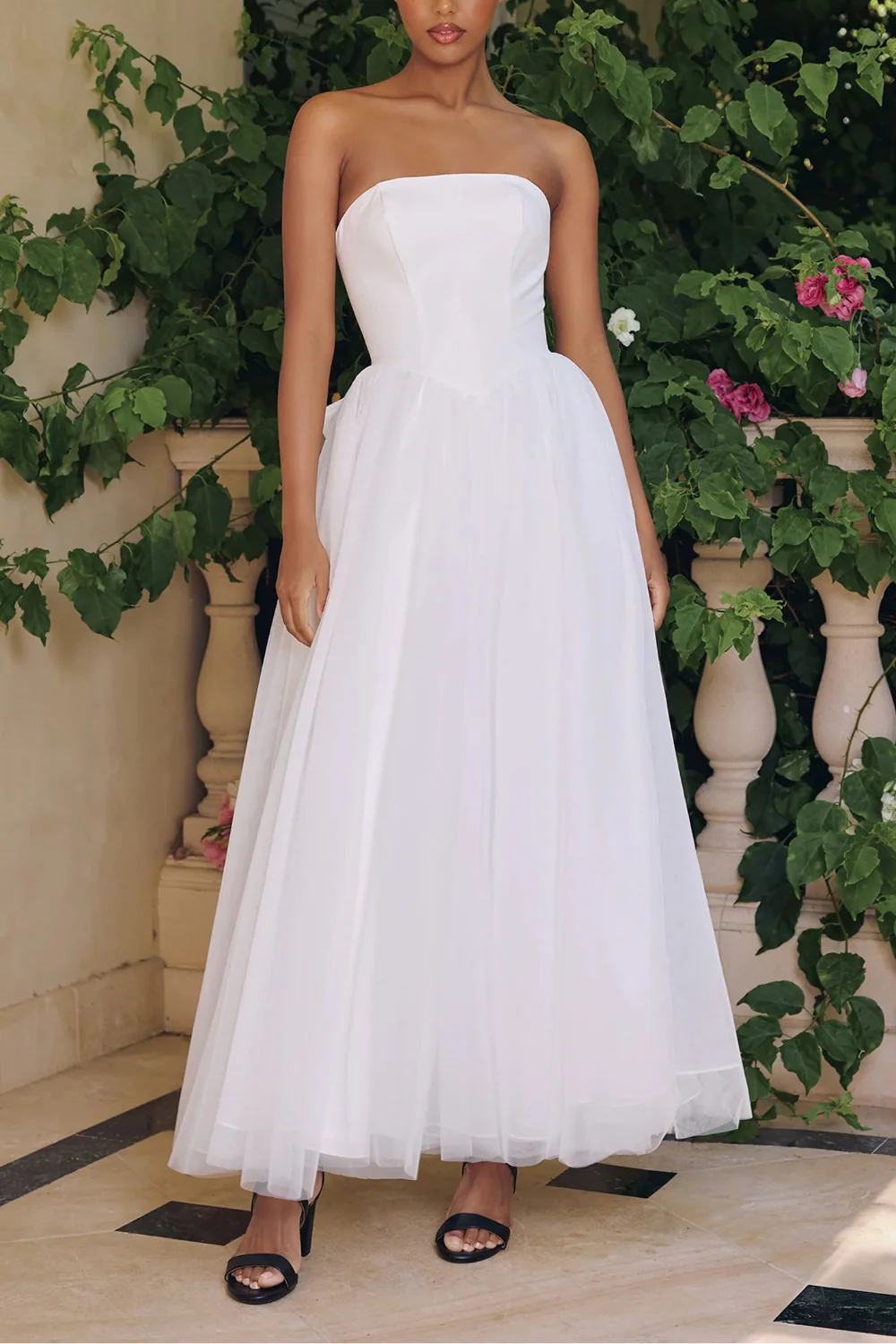 Louvienne | Maxi Strapless A-Line Wedding Dress