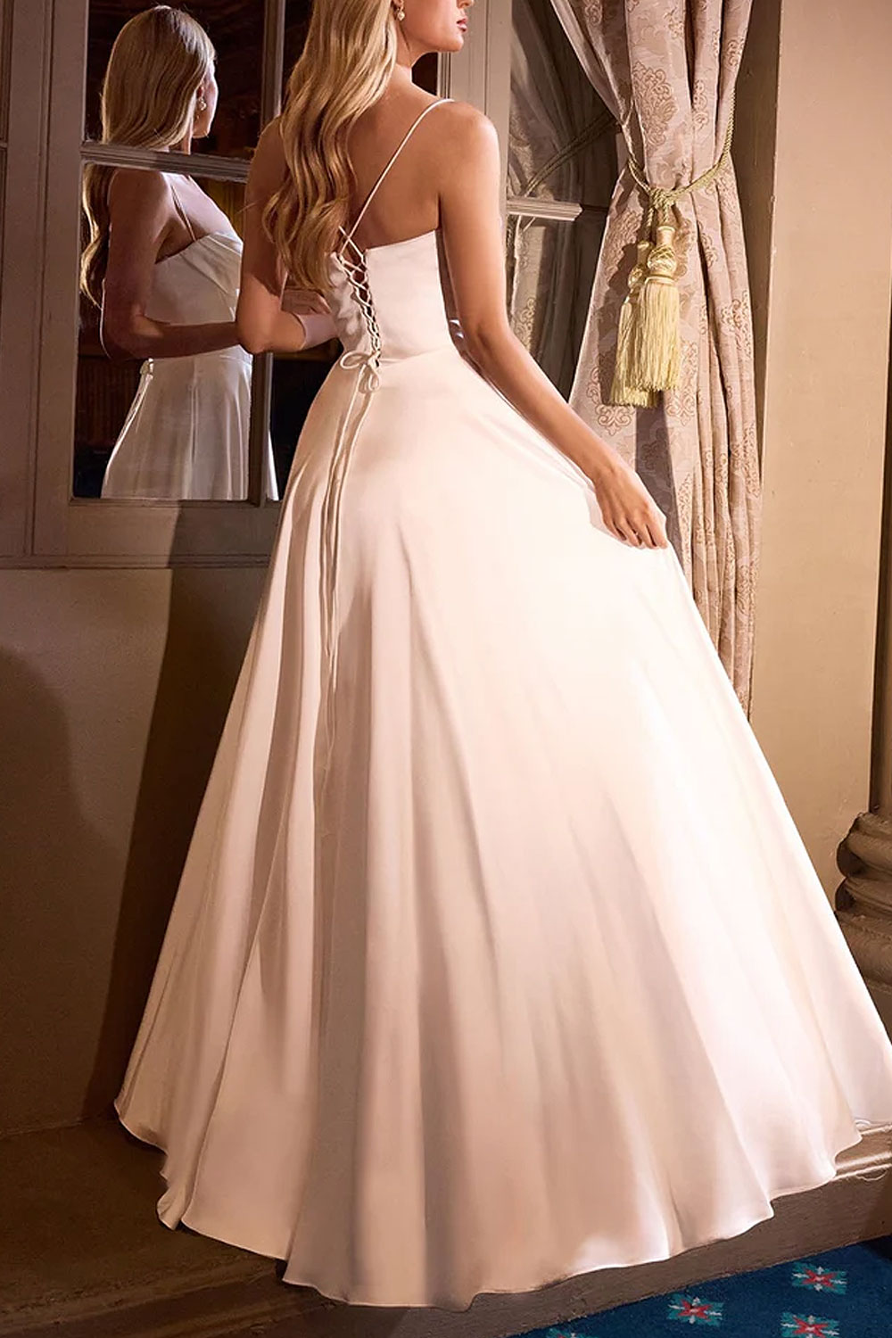 Mirisha | Satin Maxi Corset Wedding Dress