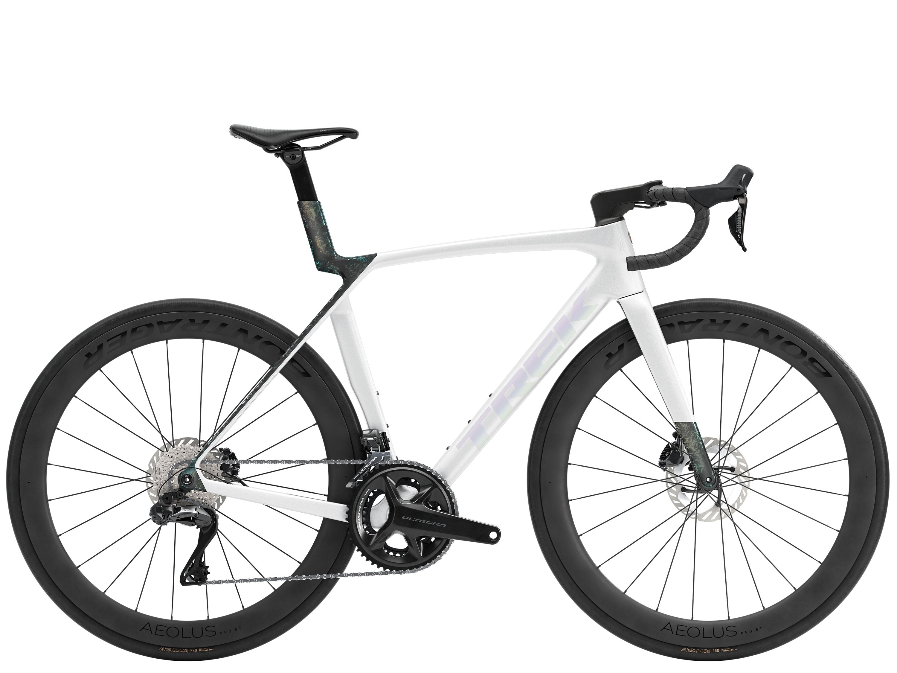 Madone SL 7 XS Gloss Crystal White/Matte Deep Smoke