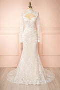 Maelie | Wedding Corset Maxi Dress with Bolero