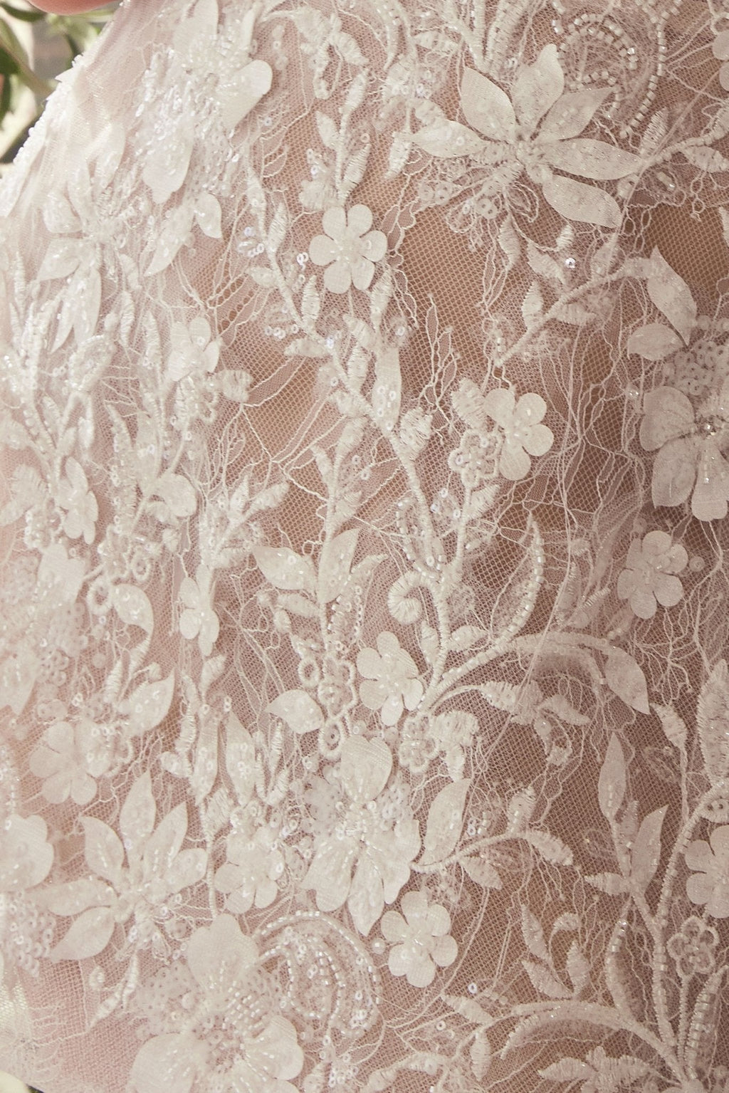Nalah | White Short Corset Dress with Appliqués