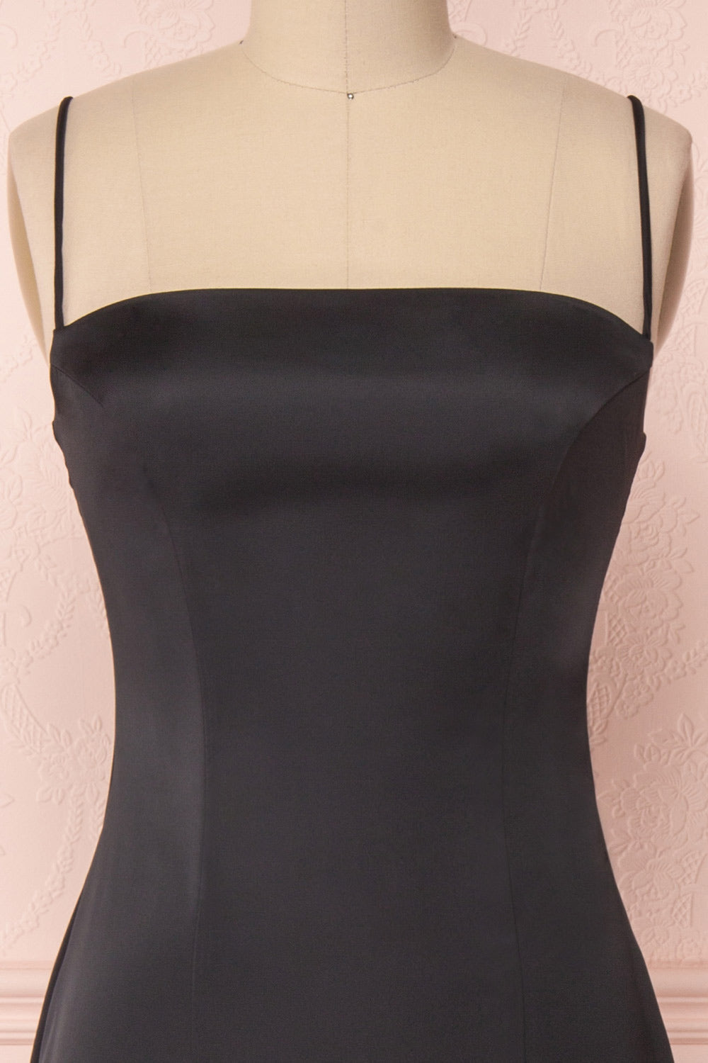Naomie Black | Silky Mermaid Gown with Slit by Arti Gogna