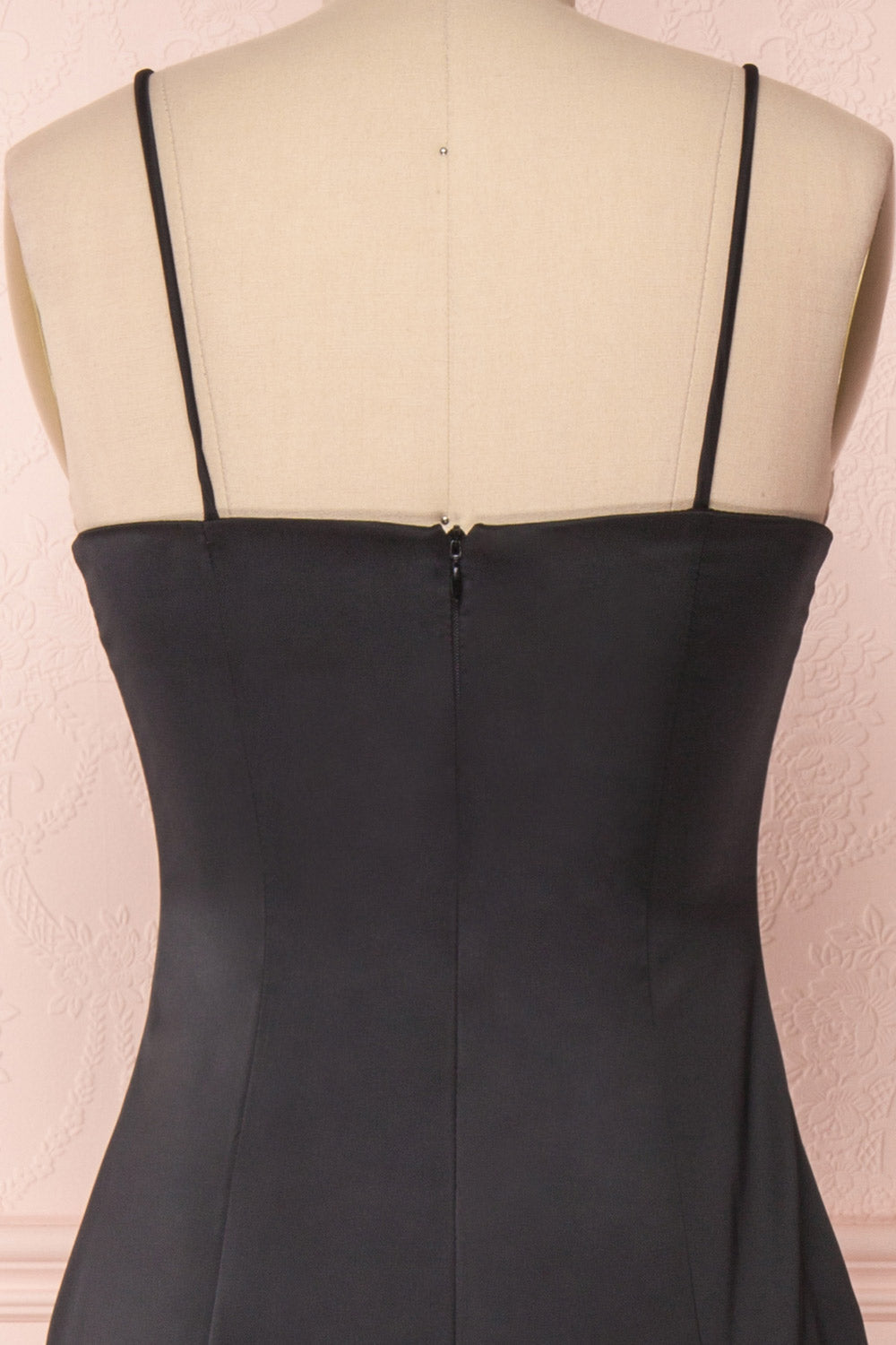 Naomie Black | Silky Mermaid Gown with Slit by Arti Gogna