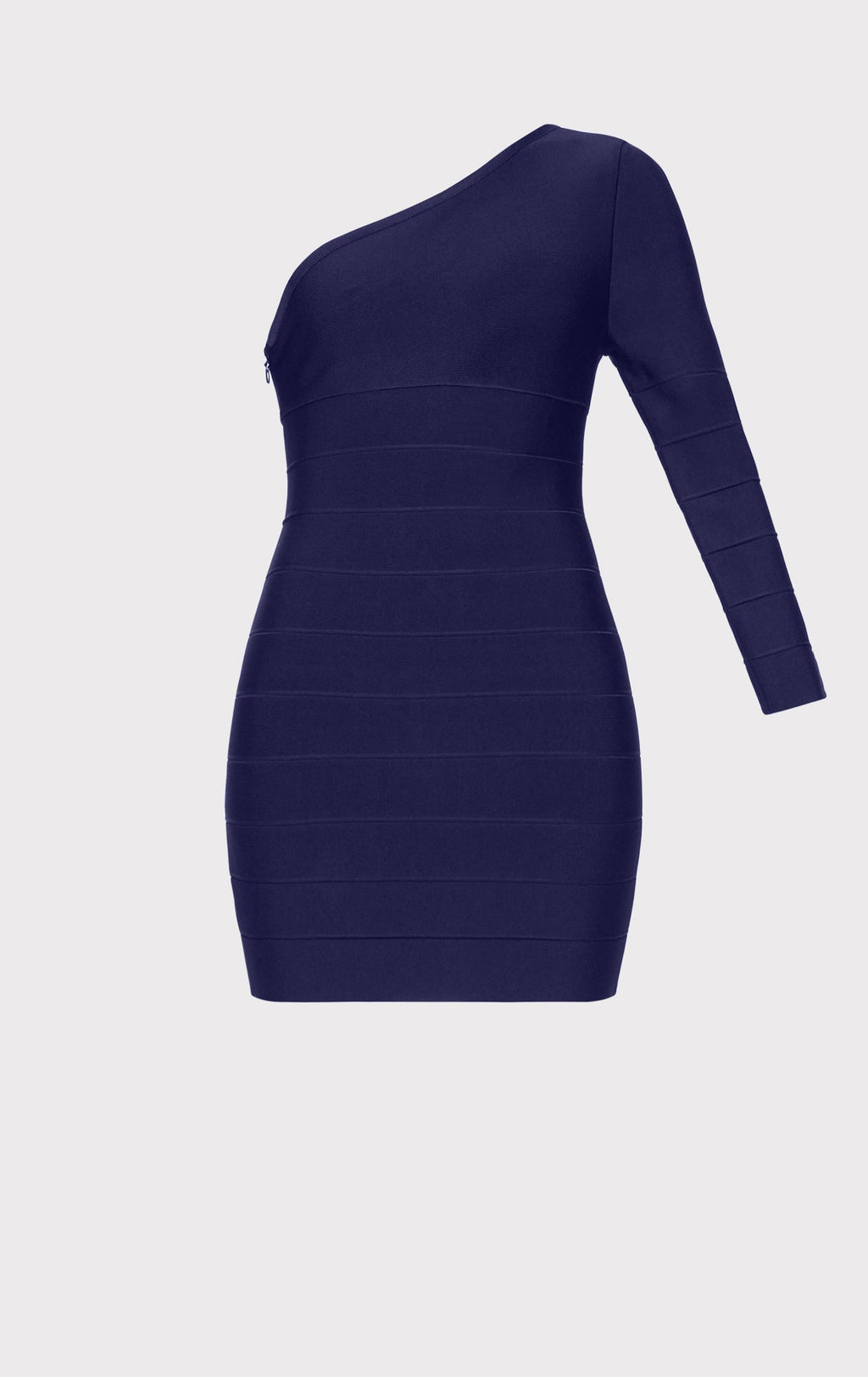 ASYMMETRICAL L/S MINI DRESS