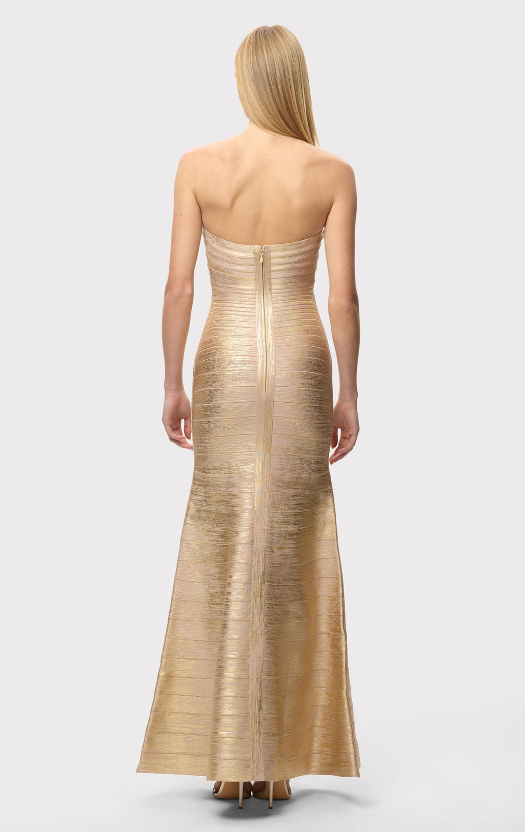 THE METALLIC SARA GOWN