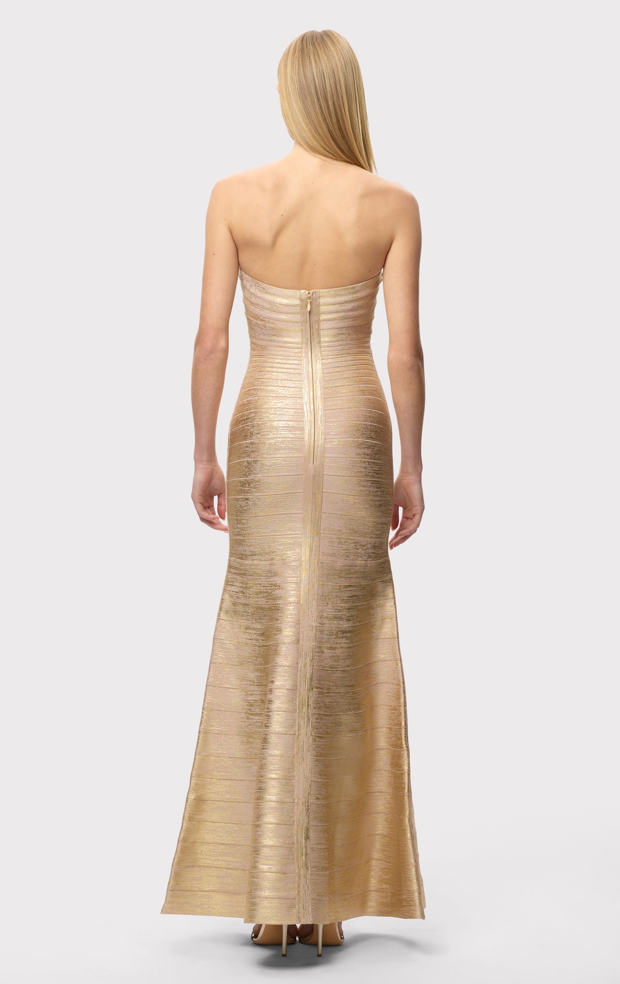 THE METALLIC SARA GOWN