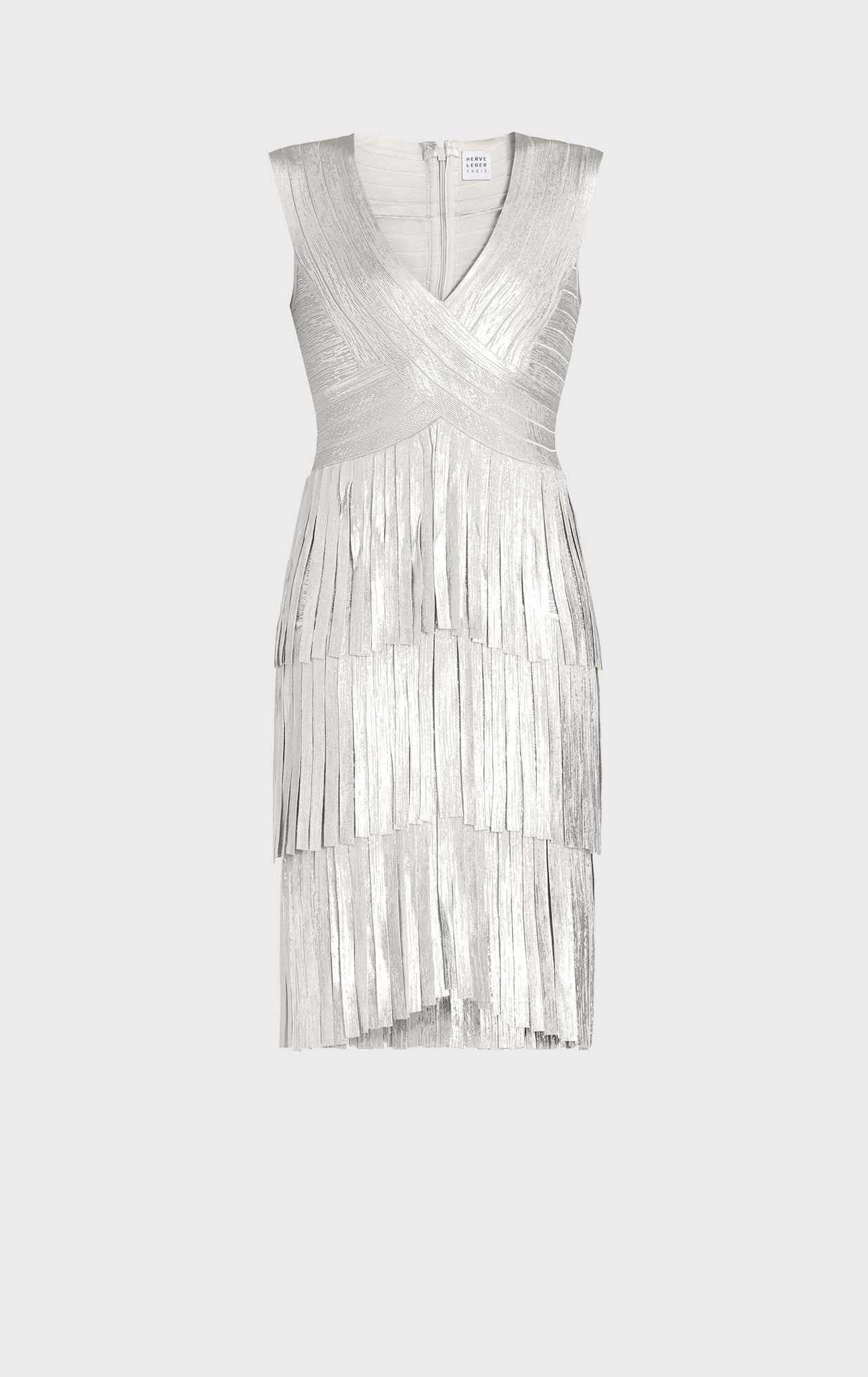 THE METALLIC GRACIE MIDI DRESS