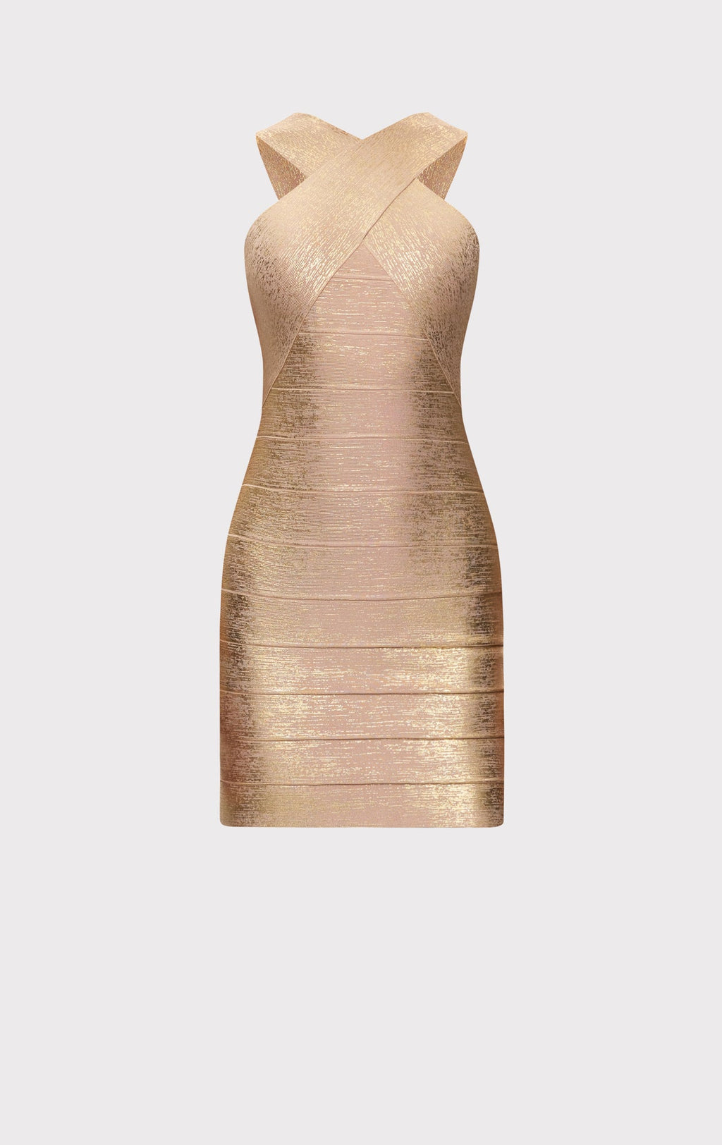 THE METALLIC LOUISA DRESS