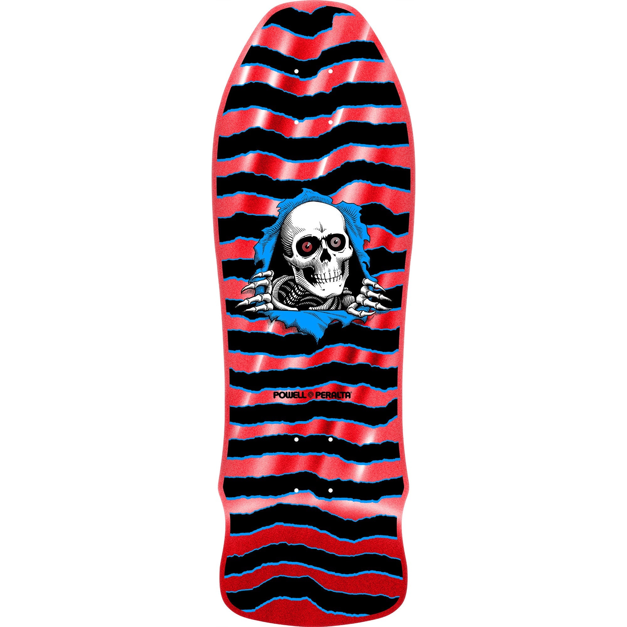 Powell Peralta Skateboard Deck Geegah Ripper Red Foil Old School Reissue