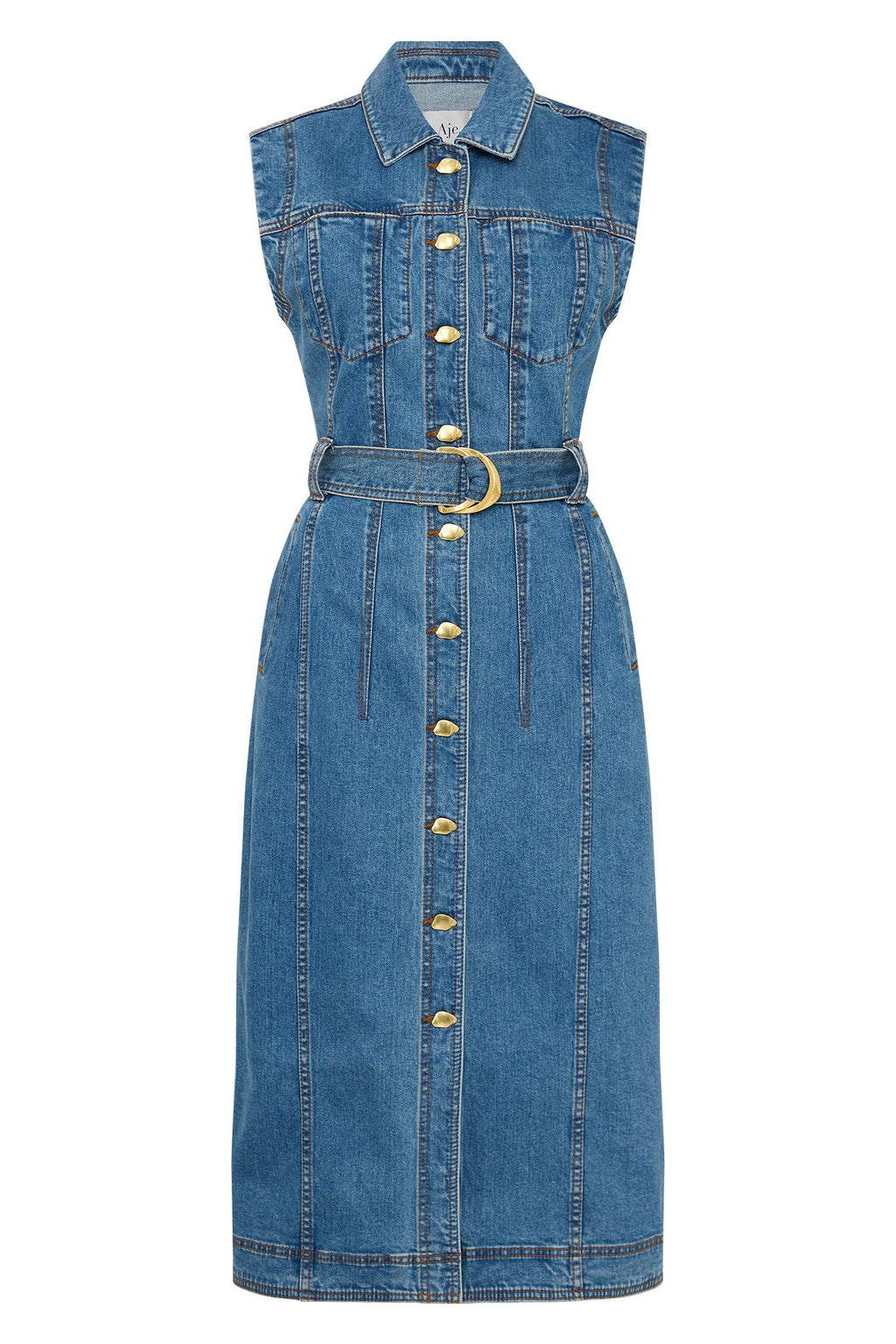 Darcie Denim Midi Dress