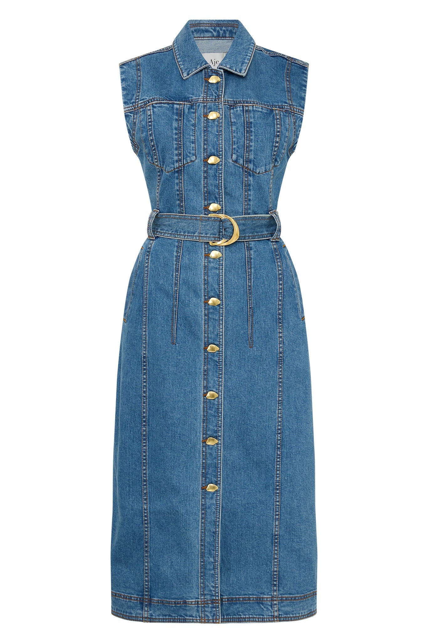 Darcie Denim Midi Dress