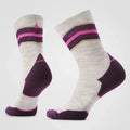 Smartwool - Women's Run Targeted Cushion Mid Crew Socks - Ash