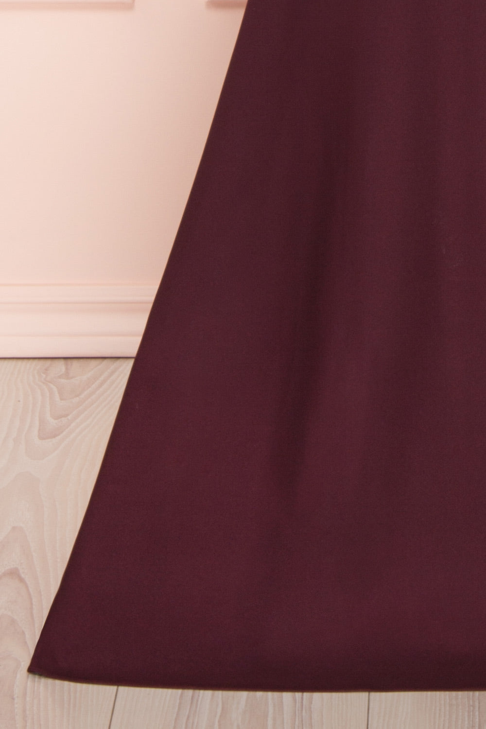 Vallata Wine | Burgundy Maxi Dress with Cut-Outs by Arti Gogna