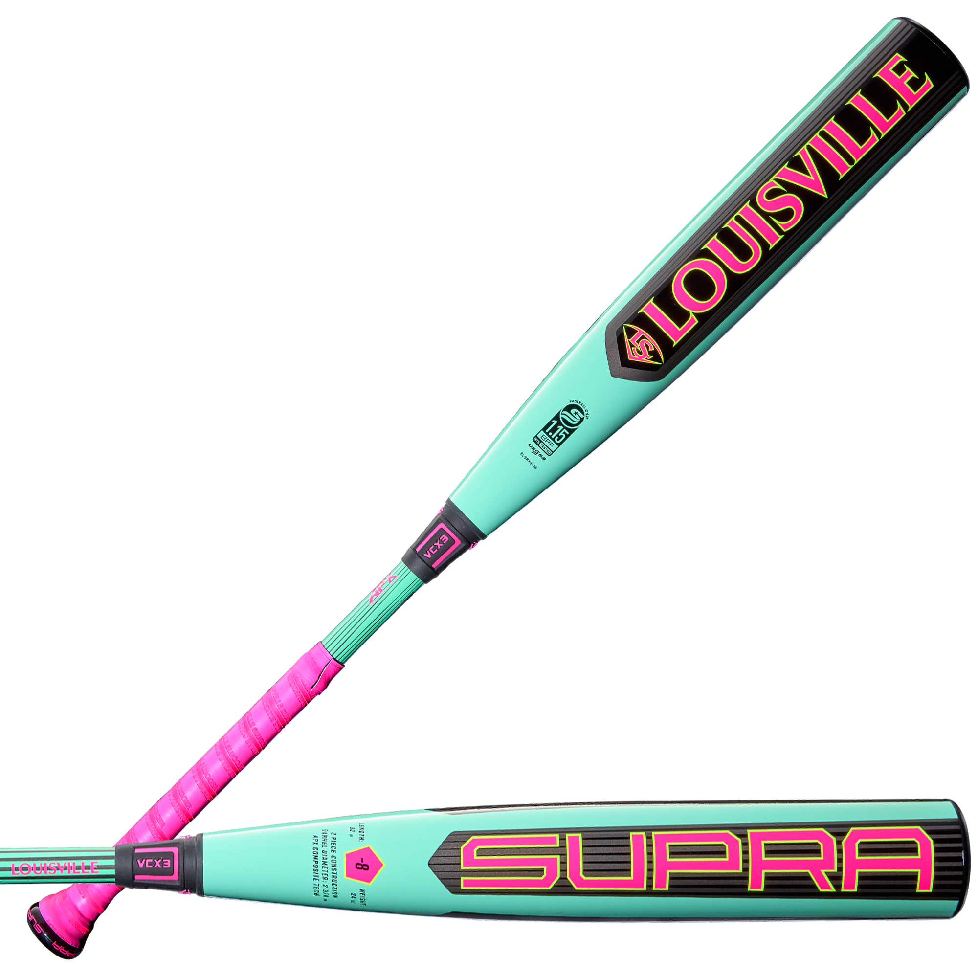 LOUISVILLE SLUGGER 2026 SUPRA™ (-8) 2 ¾” USSSA BASEBALL BAT