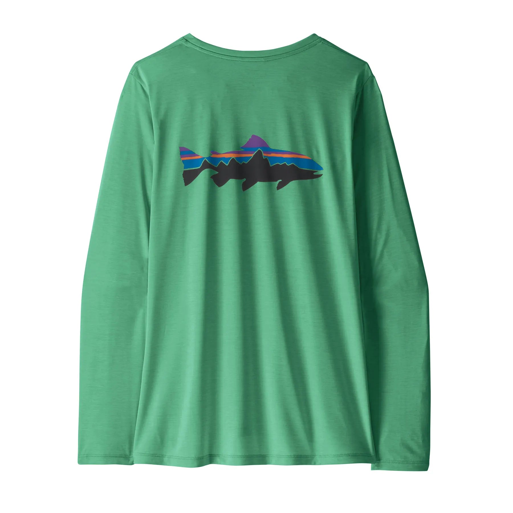 Patagonia W's L/S Capilene Cool Daily Shirt - Fitz Roy Trout