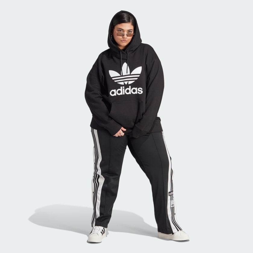 Women's adidas Adicolor Trefoil Hoodie (Plus Size)