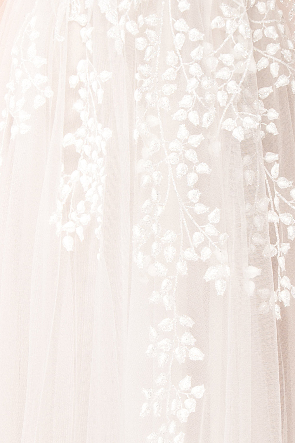 Adrasthee | Bustier Wedding Dress with Slit