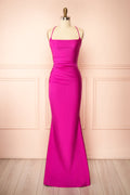 Akari Fuchsia | Mermaid Maxi Dress