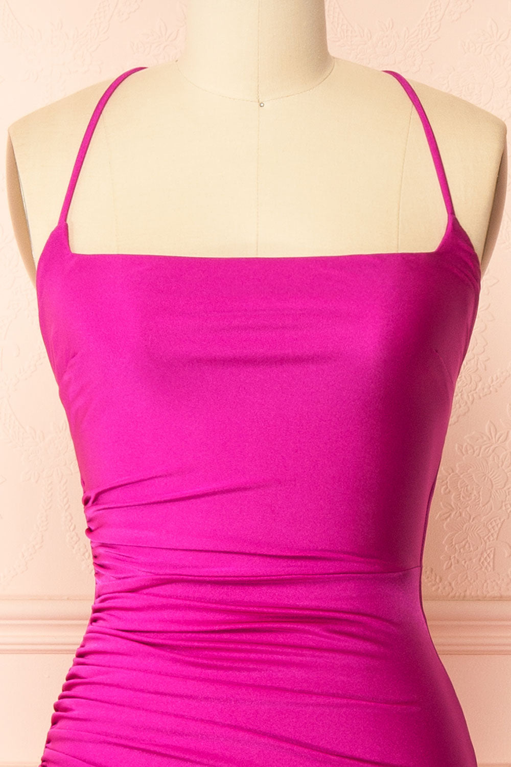 Akari Fuchsia | Mermaid Maxi Dress