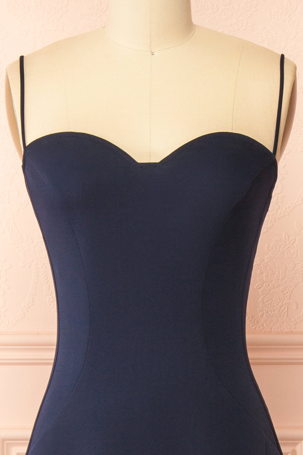 Amellia Navy | A-Line Maxi Dress with Front Slit by Arti Gogna