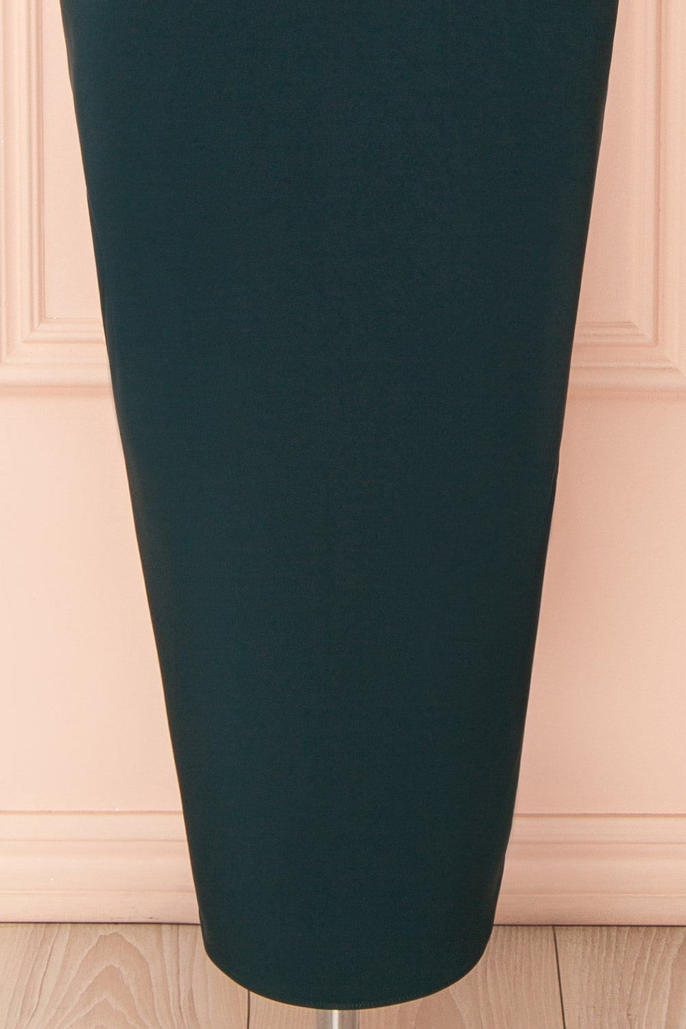Arannia Green | Fitted Midi Dress with Laced Back by Arti Gogna