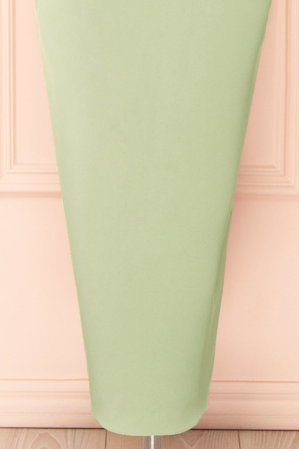 Arannia Mint | Fitted Midi Dress with Laced Back by Arti Gogna