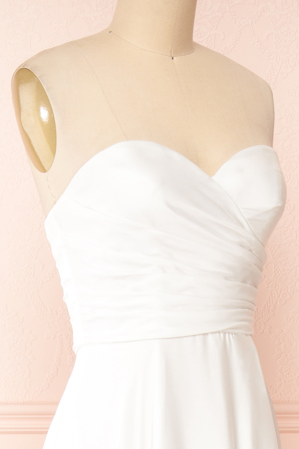 Ariane | White Strapless Wedding Dress