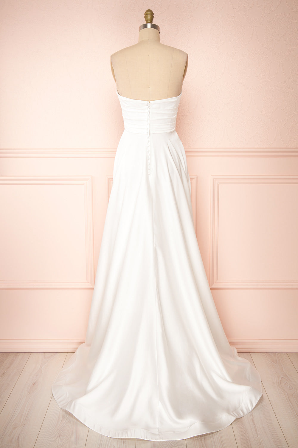 Ariane | White Strapless Wedding Dress