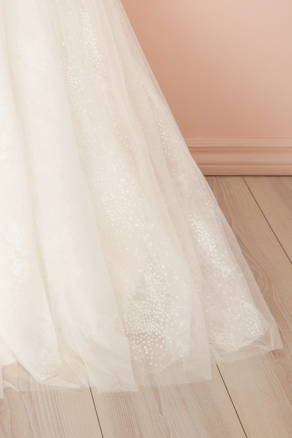 Beatrix | Strapless Tulle Wedding Gown with Bolero