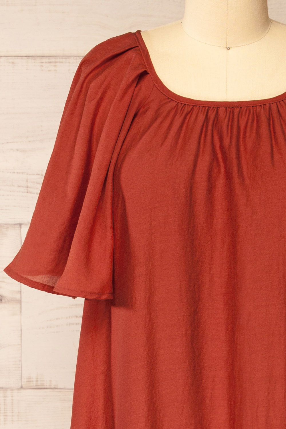 Bettiah | Maxi Dress with Short Puff Sleeves with Pockets