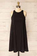 Canchimalero | Short Loose Black Dress