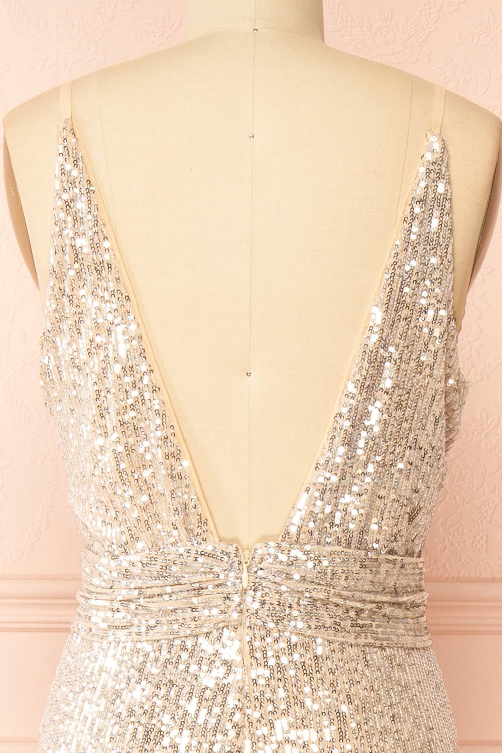 Carlene | Maxi Sequins Dress with Slits