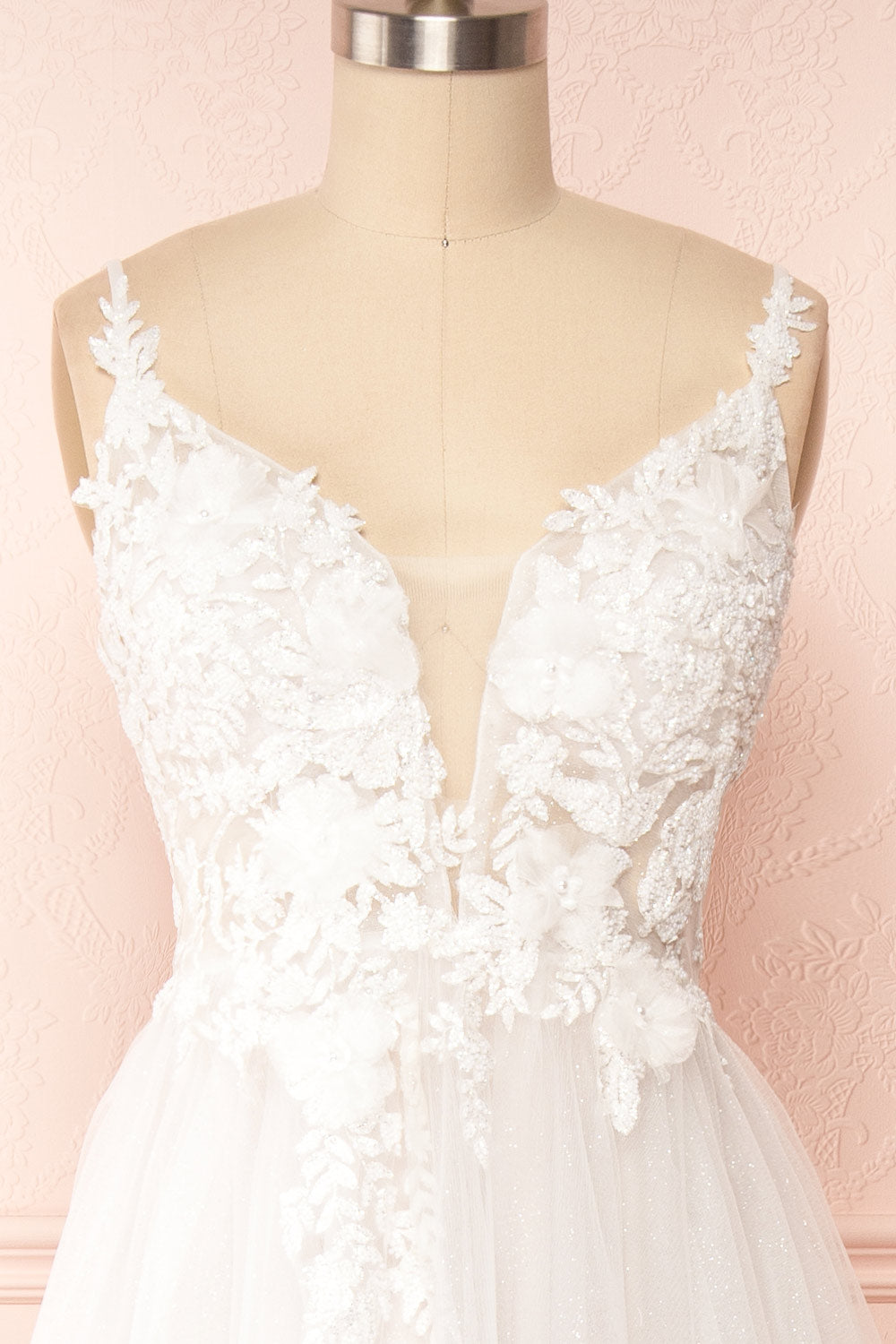 Cassandra | Embroidered A-Line Wedding Dress