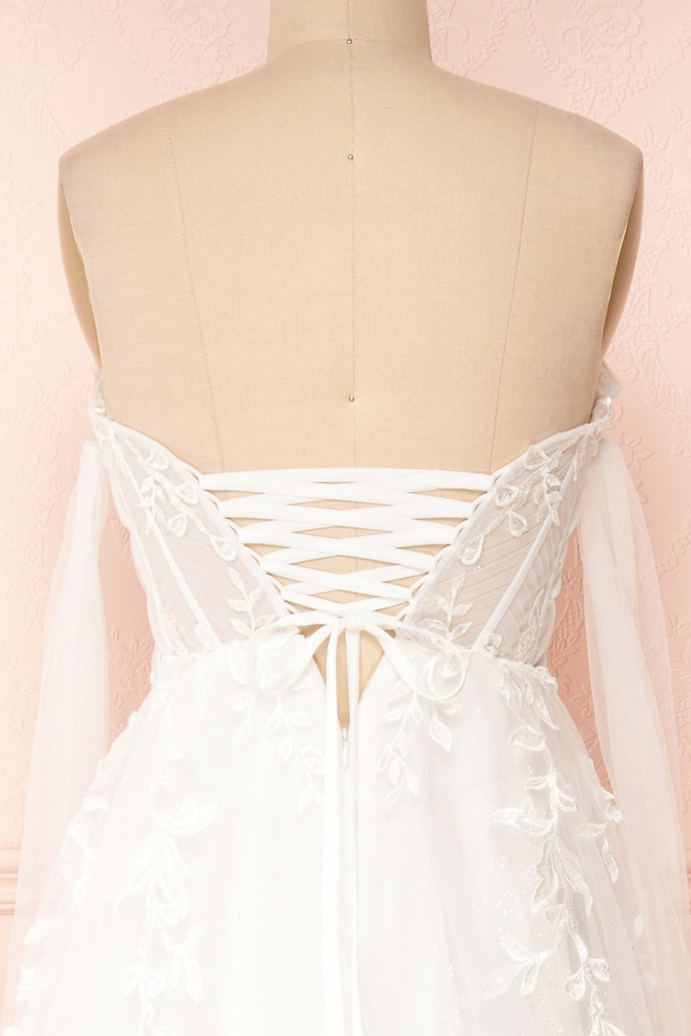 Cossette | Strapless Corset Maxi Wedding Dress