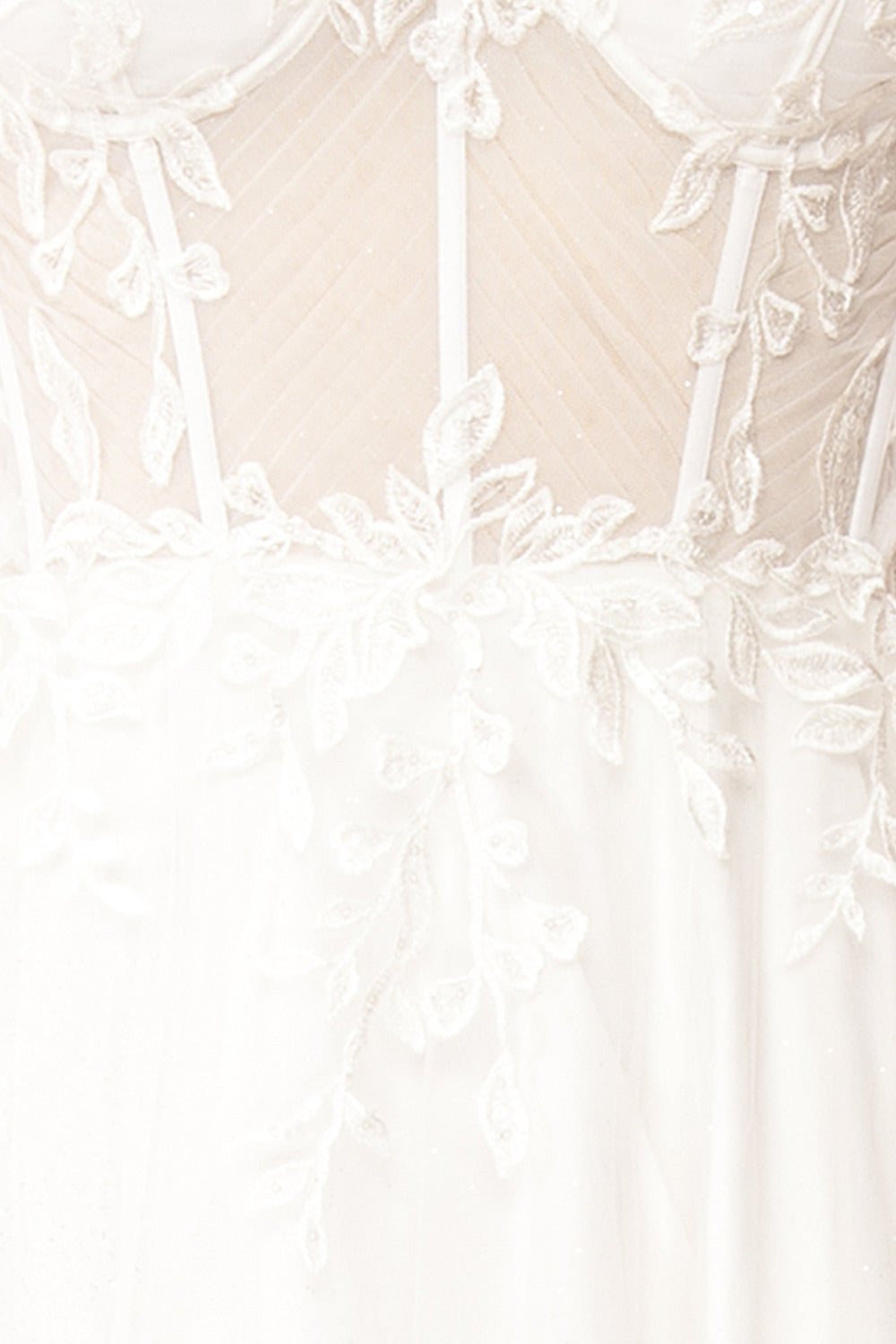 Cossette | Strapless Corset Maxi Wedding Dress