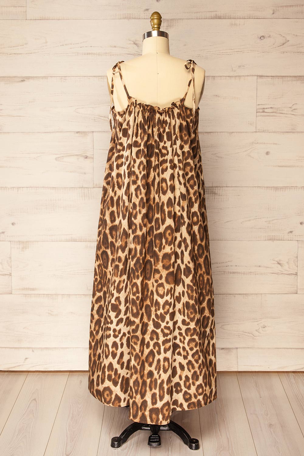 Denizli | Leopard Print Oversized Midi Dress