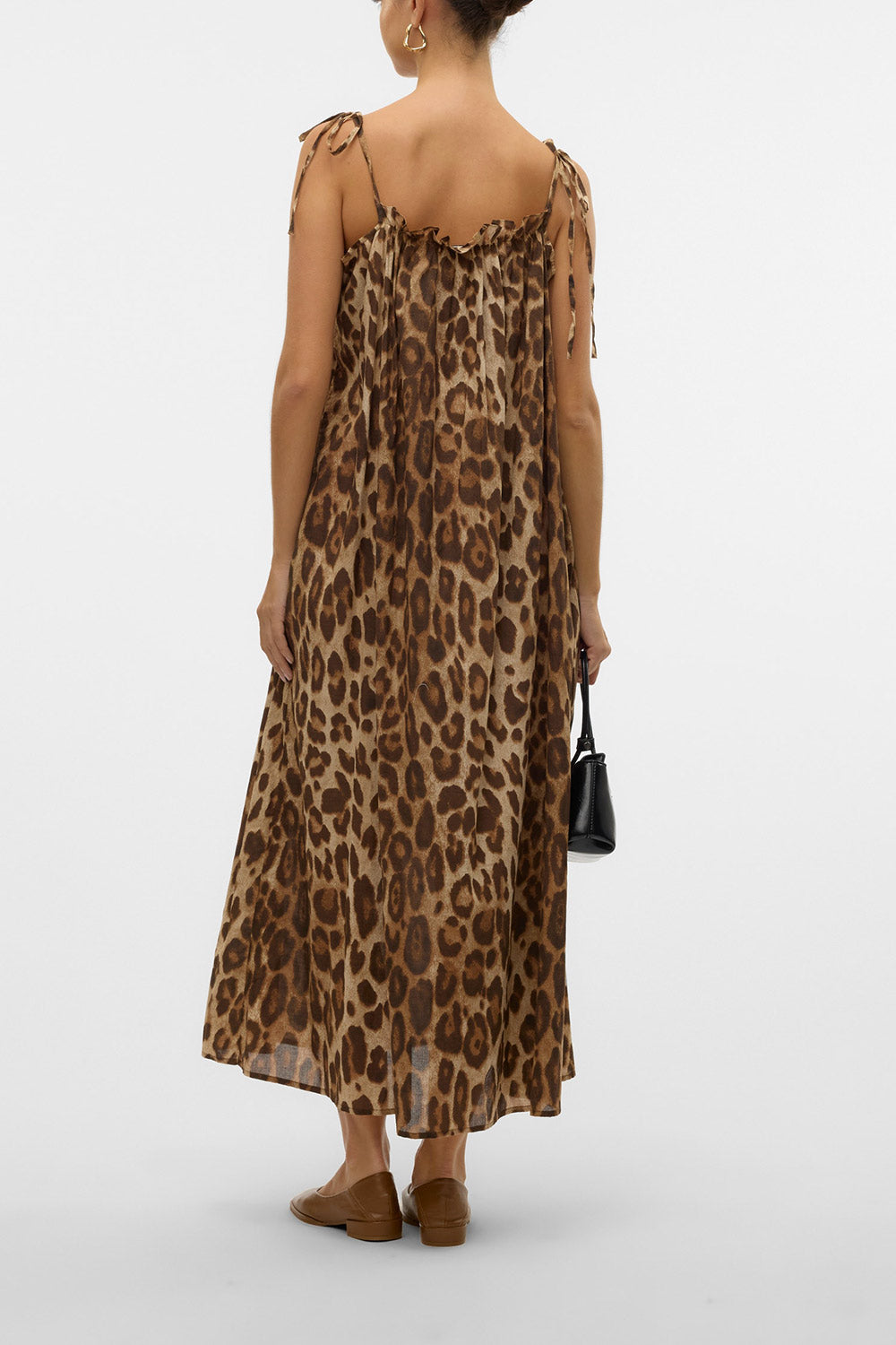 Denizli | Leopard Print Oversized Midi Dress
