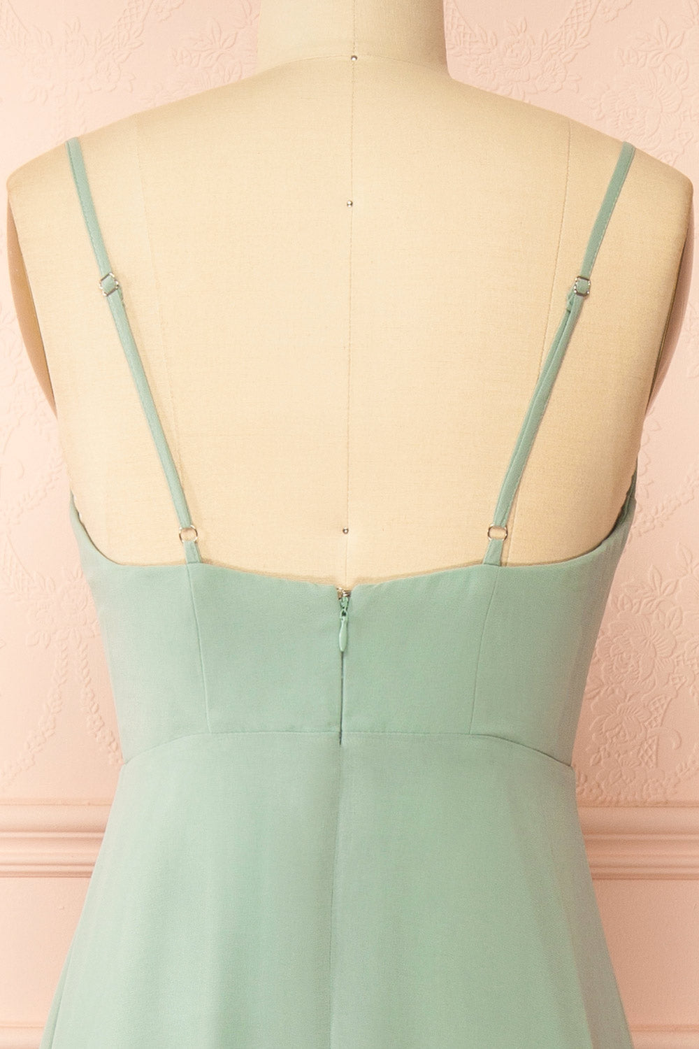 Diana Sage | Exclusive 1861 A-Line Chiffon Dress with Slit