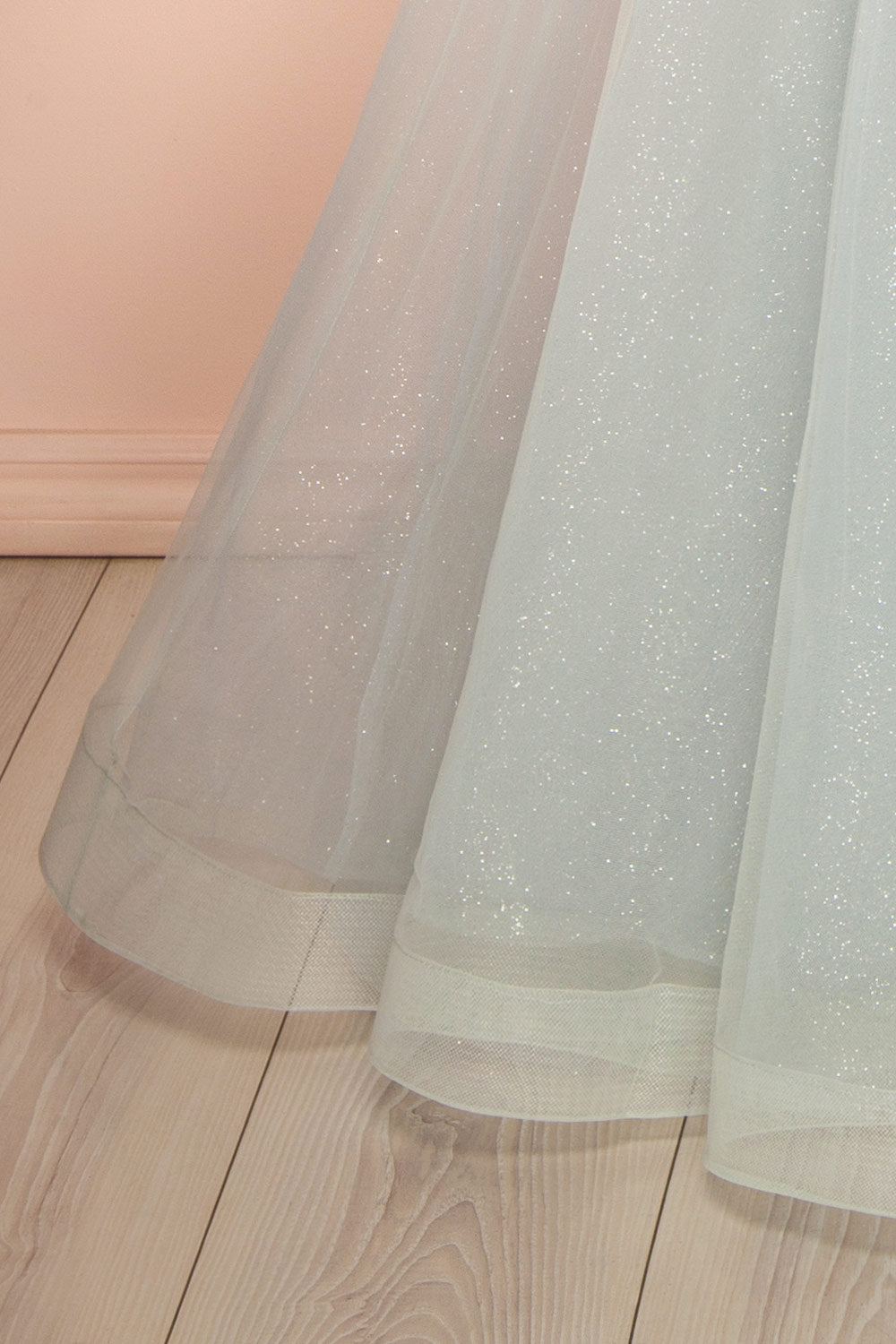 Emerie Sage | Translucent A-Line Corset Dress