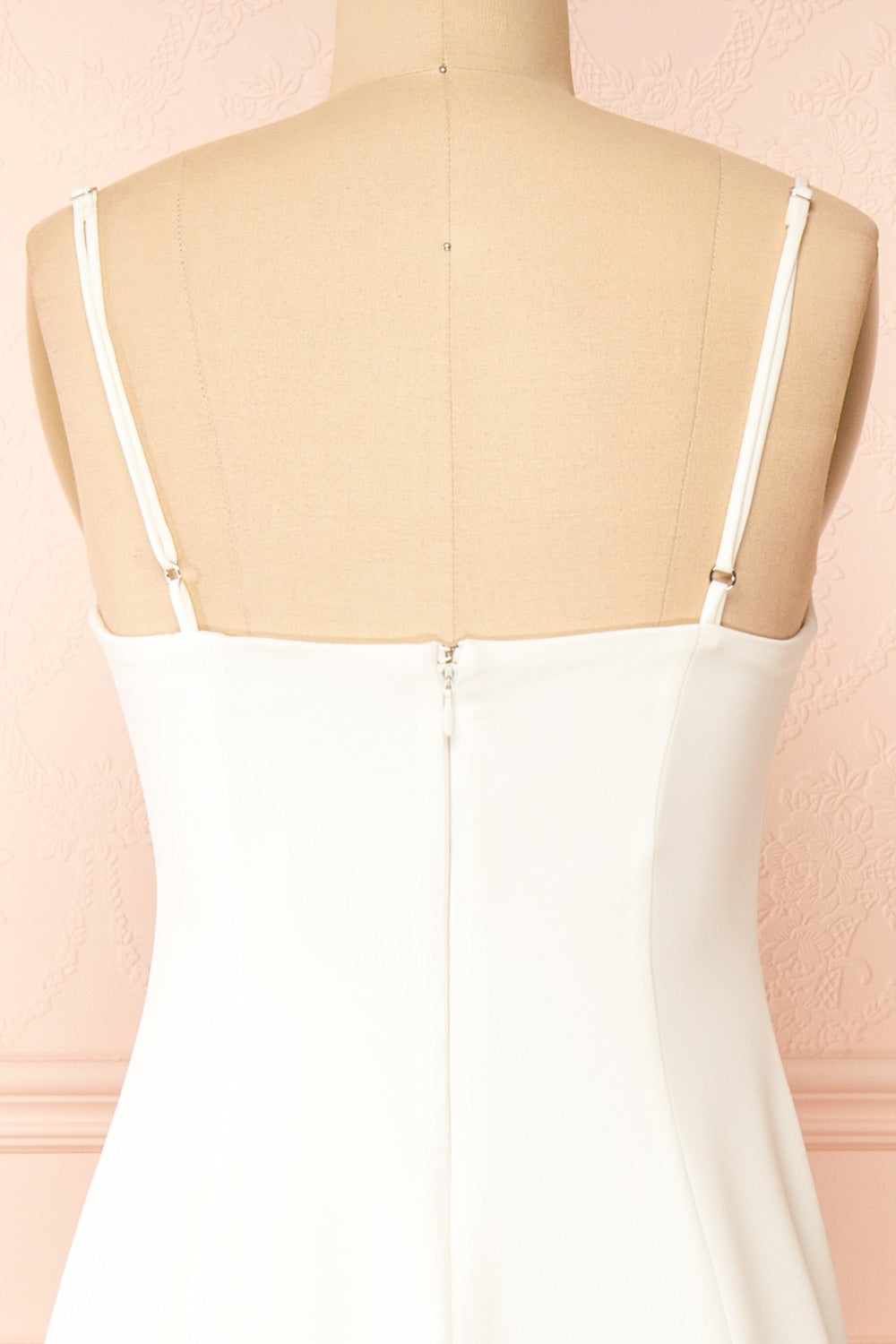 Estella Ivory | Maxi A-line Dress with Slit by Arti Gogna