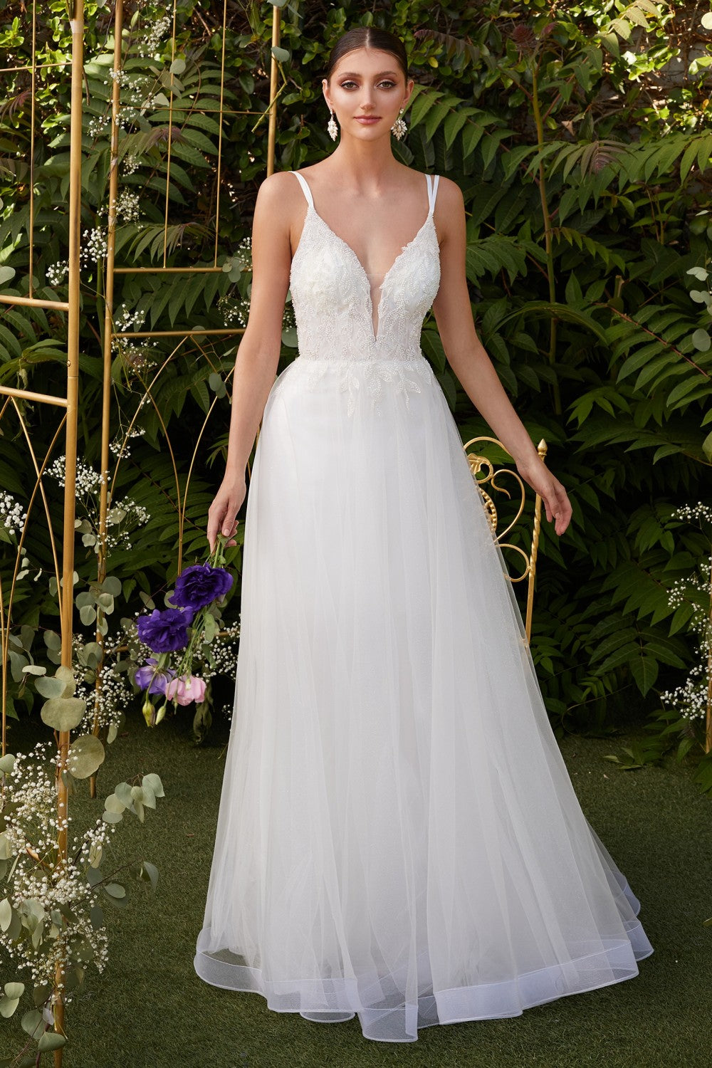 Eugeny | Beaded A-Line Wedding Dress