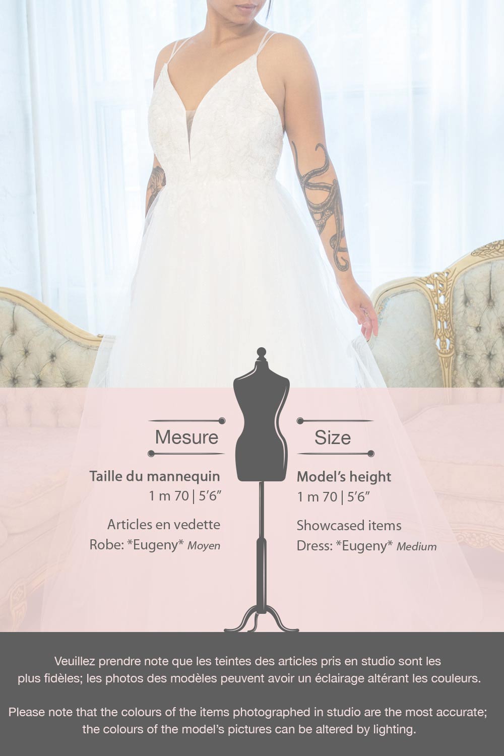 Eugeny | Beaded A-Line Wedding Dress