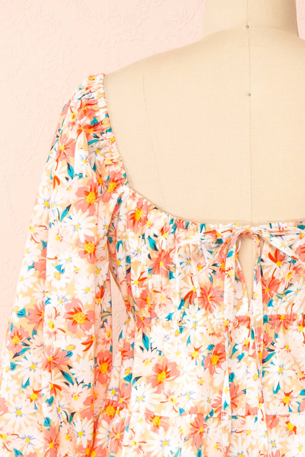Evangeline | Tiered Floral Babydoll Dress
