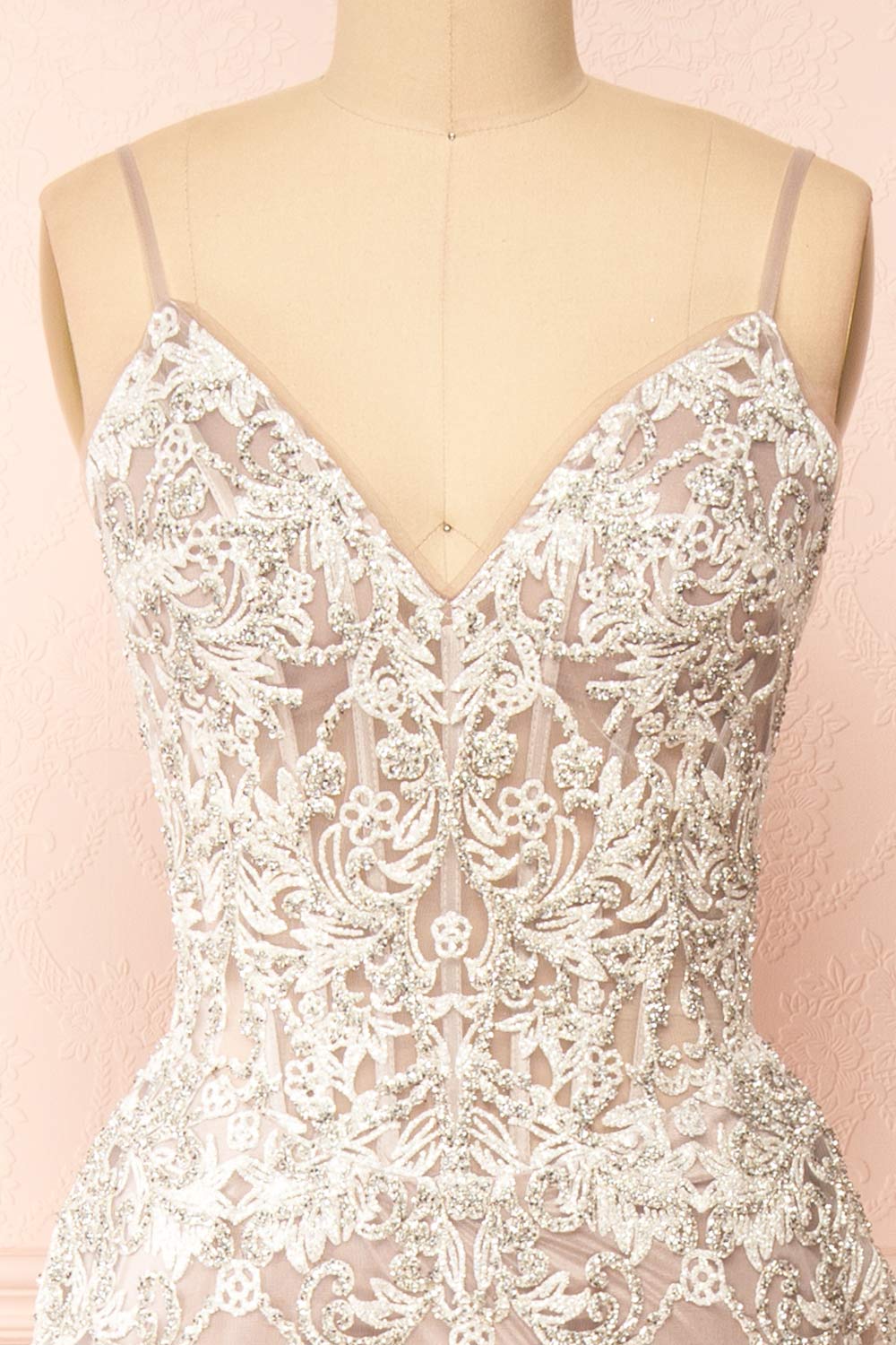 Evanthe | Crystals Mermaid Wedding Dress