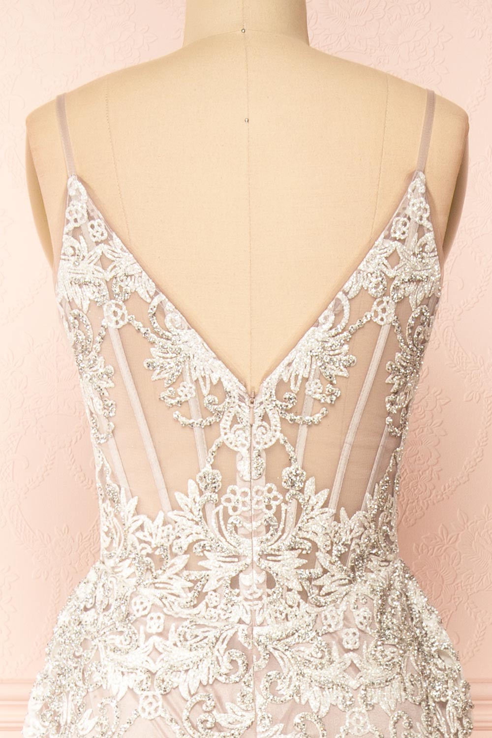 Evanthe | Crystals Mermaid Wedding Dress