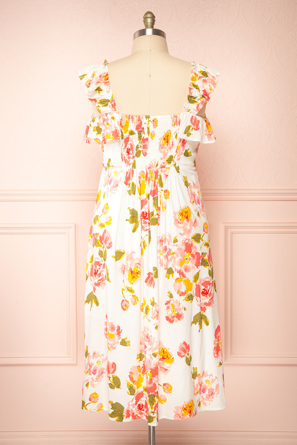 Fanella | Floral Midi Dress
