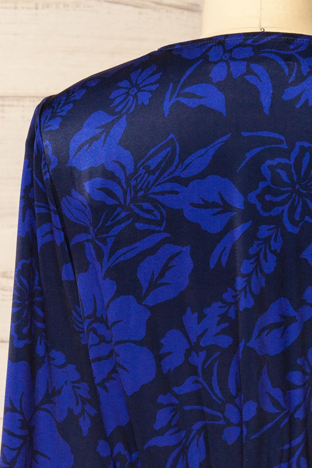 Feline | Short Wrap Dress w/ Long Sleeves